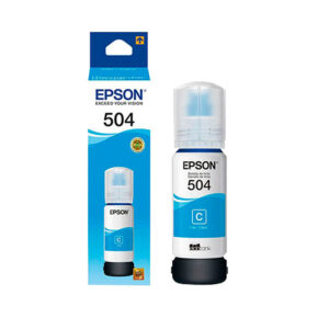 Recarga de tinta Epson 504, 70 ml, cian, original (T504220-AL)