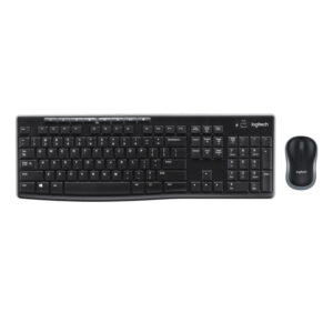 Kit teclado y mouse Logitech Wireless Combo MK270, Inalambrico, Negro (920-004432)