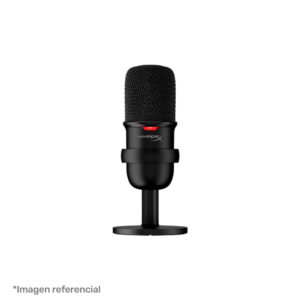 Micrófono Hyperx SoloCast USB, Luz Led, Negro (4P5P8AA)