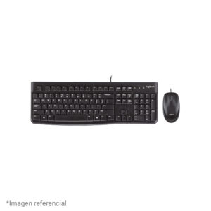 Kit Teclado + Mouse Logitech MK120 USB Black (920-004428)