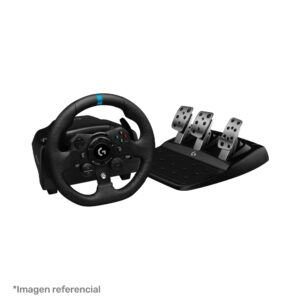 Timón C/Pedal Logitech G923 Racing Wheel PC USB Black (941-000156) Trueforce