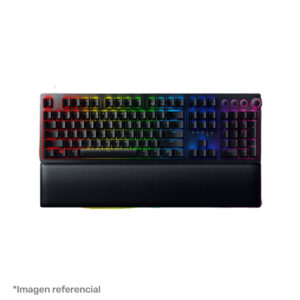 Teclado Razer Huntsman V2 Analogico Switch Optical SP US Chroma Black (RZ03-03610700-R311)