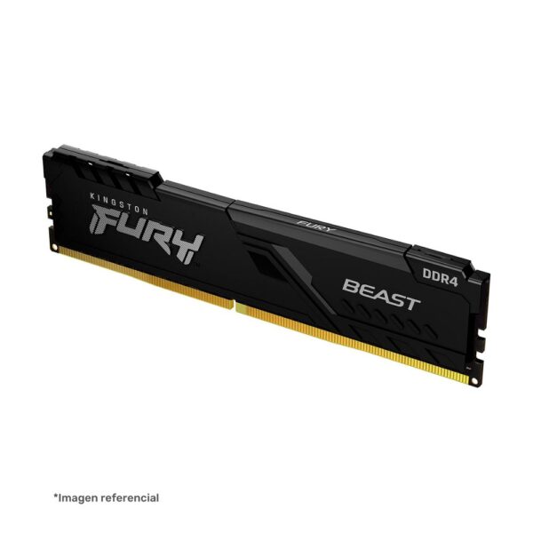 Las memoria Kingston FURY Beast DDR4 RGB modernizan la estética y el rendimiento de cualquier sistema.