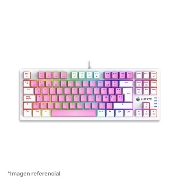 Teclado Gaming Antryx Mecanico TKL Chrome Storm