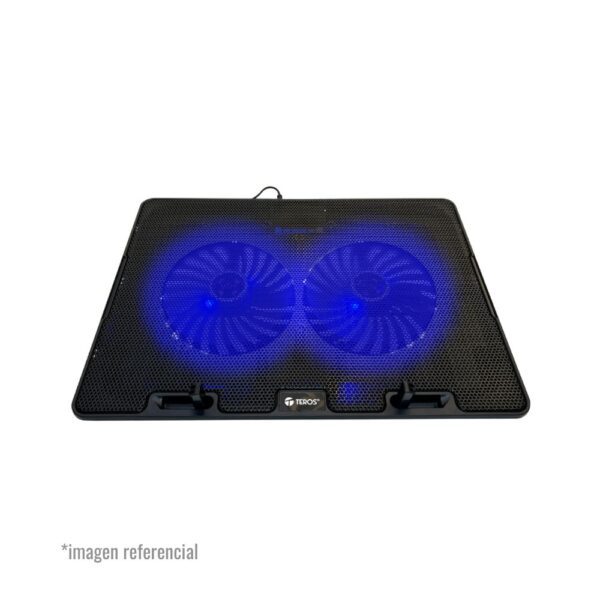 Cooler Para Notebook Hasta 15.6" 2 Fan De 12cm Teros (TE-7020N)