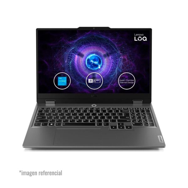 Notebook LOQ 15iax9 15.6", Core I5-12450hx 8gb DDR5 Lenovo (83GS006WLM)