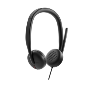 520-BBDS | Wired Headset Dell WH3024 – Micrófono con Cancelación de Ruido, USB-C