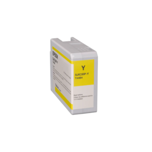 Cartucho de Tinta Amarilla Epson C13T44B420 Original – ColorWorks C6000 / C6500 (SJIC35P-Y)