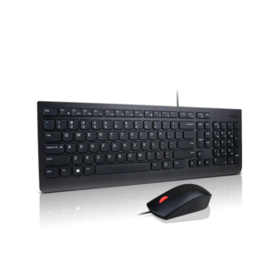 Combo Teclado y Mouse Lenovo Essential Wired – Tecla Copilot (4X31R64424)