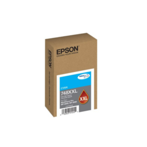 Impresora Cartucho de Tinta Cian Epson T748XXL Original – Extra Alta Capacidad (T748XXL220-AL)