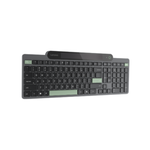 Teclado Bluetooth Autocargable Lenovo – Energía Solar & Conexión Triple (4Y41R69496)