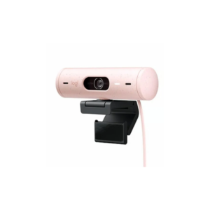 960-001418 – Cámara Web Logitech Brio 500 Full HD 1080p USB-C Rose con Modo Mostrar