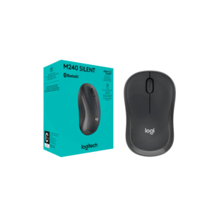 910-007113 – Mouse Inalámbrico Logitech M240 Silent Bluetooth Black