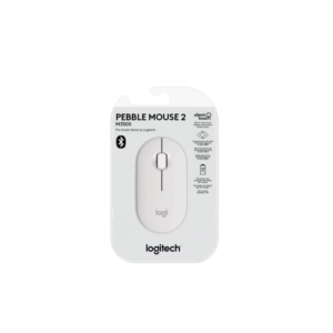 910-007047 – Mouse Inalámbrico Logitech Pebble 2 M350s Bluetooth White