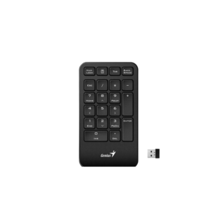 31320003400 – Teclado Numérico Inalámbrico Genius NumPad 1000: 21 Teclas Silenciosas, Ergonomía y Conexión 2.4GHz Black