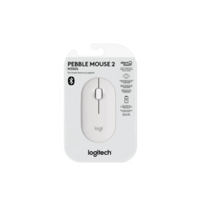 910-007047 – Mouse Inalámbrico Logitech Pebble 2 M350s Bluetooth White