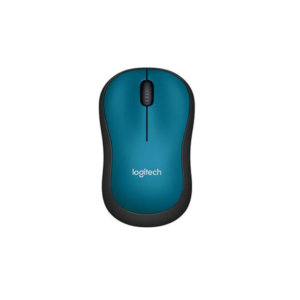910-003636 – Mouse Inalámbrico Logitech M185 Blue: Conectividad 2.4 GHz con Nano Receptor USB, Diseño Ambidiestro y Portabilidad Extrema