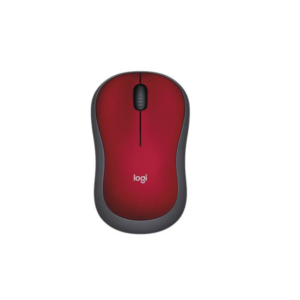 910-003635 – Mouse Inalámbrico Logitech M185 Red: Conectividad 2.4 GHz con Nano Receptor USB, Diseño Ambidiestro y Portabilidad Extrema