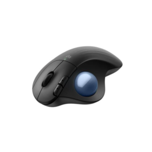 910-007031 – Mouse Trackball Inalámbrico Logitech ERGO M575S Black: Ergonómico Certificado, Clics Silenciosos y Conectividad Dual Logi Bolt/Bluetooth