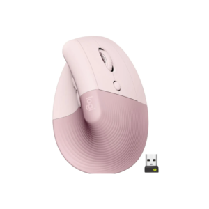 910-006472 – Mouse Ergonómico Vertical Logitech Lift Wireless Rose