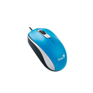 31010116103 – Mouse Óptico Genius DX-110 USB 1000 DPI Blue Ambidiestro
