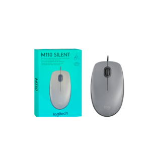 910-006757 – Mouse Óptico Logitech M110 Silent USB Silver