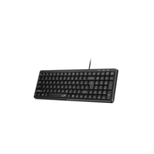 31310059401 – Teclado Compacto Genius LuxeMate 120 AI Copilot USB Multimedia y Edición SP Black