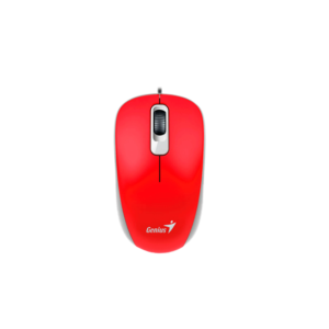 31010116104 – Mouse Óptico Genius DX-110 USB 1000 DPI Red Ambidiestro