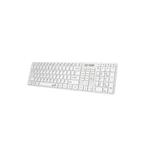 31310017409 – Teclado Inteligente Genius SlimStar 126 USB SP White: Diseño Ultra Slim con Tecla AI Copilot
