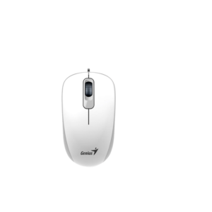31010116102 – Mouse Óptico Genius DX-110 USB 1000 DPI White Ambidiestro