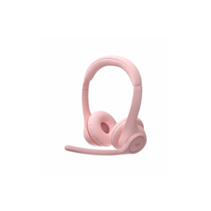 981-001411 – Auriculares Inalámbricos Logitech Zone 300 Rose con Bluetooth y Micrófono Dual con Supresión de Ruido