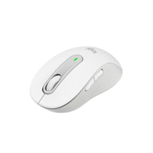 910-006252 – Mouse Inalámbrico Logitech Signature M650 White: Tecnología SilentTouch, Rueda SmartWheel y Conectividad Dual Logi Bolt/Bluetooth