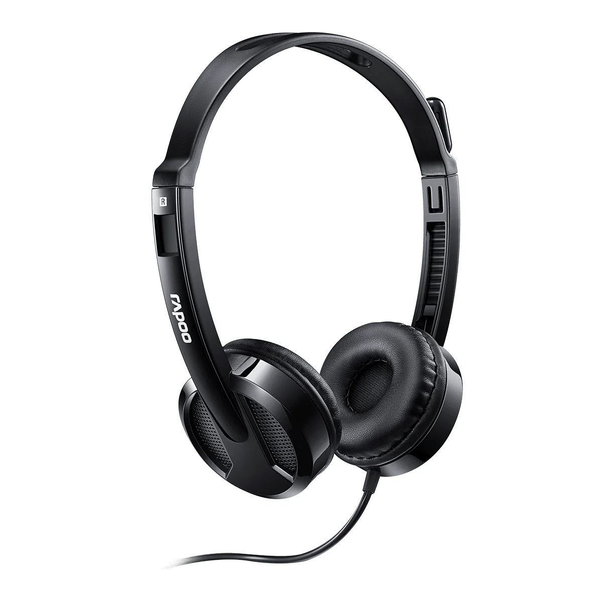 RAPOO H120 - Audífono USB con Micrófono Ajustable 360° - Negro